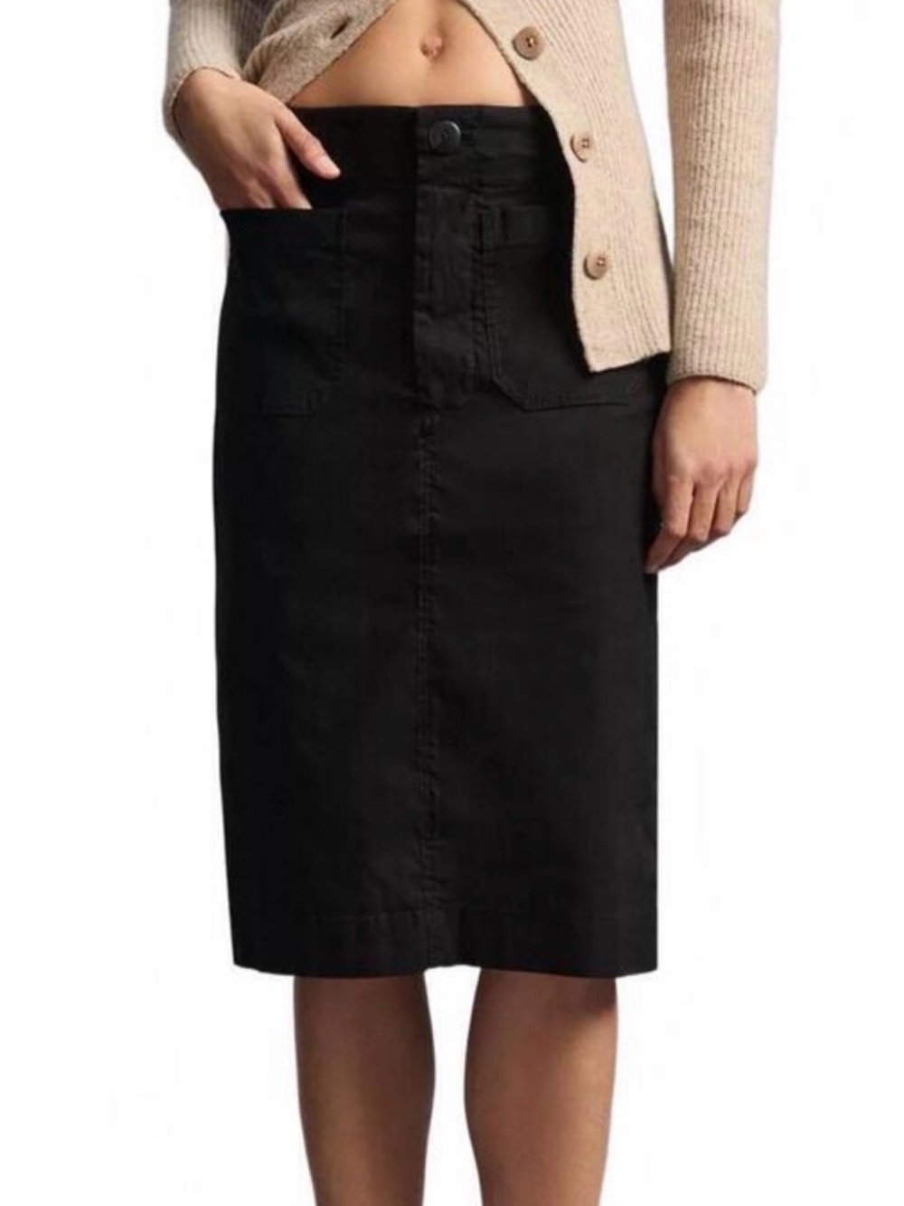 Maeve by Anthropologie Colette Midi Skirt in Magic Fabric